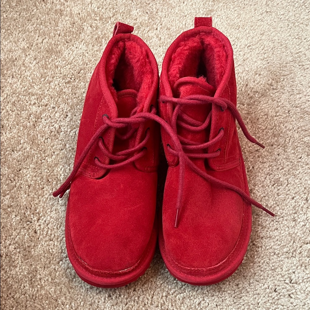 Ugg Unisex Neumel Suede Boots M6 W8 - Picture 1 of 12